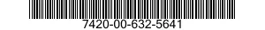 7420-00-632-5641  7420006325641 006325641