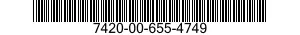 7420-00-655-4749  7420006554749 006554749