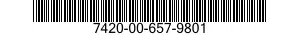 7420-00-657-9801  7420006579801 006579801