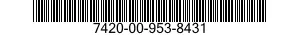 7420-00-953-8431  7420009538431 009538431