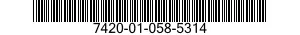 7420-01-058-5314 CALCULATOR,ELECTRONIC 7420010585314 010585314