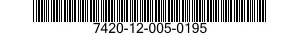 7420-12-005-0195  7420120050195 120050195