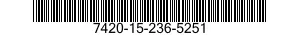 7420-15-236-5251 CALCOLATRICE DA TAV 7420152365251 152365251
