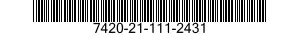 7420-21-111-2431  7420211112431 211112431
