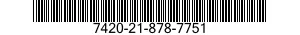 7420-21-878-7751 CALCULATING MACHINE 7420218787751 218787751
