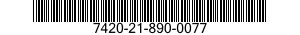 7420-21-890-0077 CALCULATING MACHINE 7420218900077 218900077
