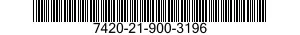 7420-21-900-3196 CALCULATING MACHINE 7420219003196 219003196