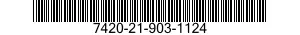 7420-21-903-1124 CALCULATING MACHINE 7420219031124 219031124