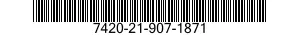 7420-21-907-1871 CALCULATING MACHINE 7420219071871 219071871