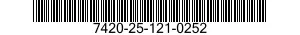 7420-25-121-0252 CALCULATOR 7420251210252 251210252