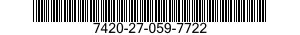 7420-27-059-7722 KEYBOARD,DATA ENTRY 7420270597722 270597722