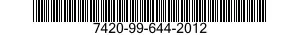 7420-99-644-2012  7420996442012 996442012