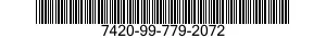 7420-99-779-2072  7420997792072 997792072