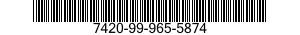 7420-99-965-5874  7420999655874 999655874