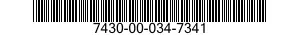 7430-00-034-7341  7430000347341 000347341