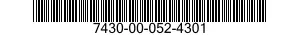 7430-00-052-4301  7430000524301 000524301