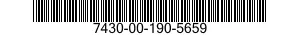 7430-00-190-5659  7430001905659 001905659