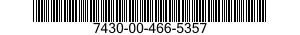 7430-00-466-5357 TYPEWRITER-PUNCH-READER,TAPE 7430004665357 004665357