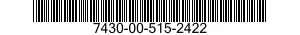 7430-00-515-2422 COMPOSING MACHINE,CHANGEABLE TYPE-PLATE STYLE 7430005152422 005152422