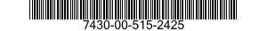 7430-00-515-2425  7430005152425 005152425