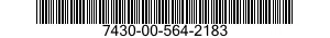 7430-00-564-2183  7430005642183 005642183
