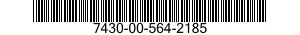 7430-00-564-2185  7430005642185 005642185
