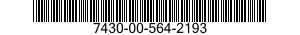 7430-00-564-2193  7430005642193 005642193