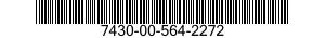 7430-00-564-2272  7430005642272 005642272