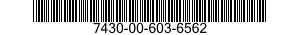 7430-00-603-6562  7430006036562 006036562