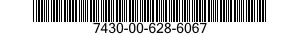 7430-00-628-6067  7430006286067 006286067