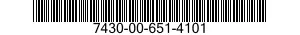 7430-00-651-4101  7430006514101 006514101