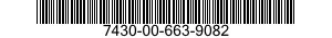 7430-00-663-9082  7430006639082 006639082
