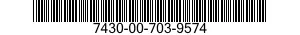 7430-00-703-9574  7430007039574 007039574