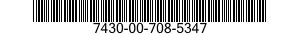 7430-00-708-5347  7430007085347 007085347
