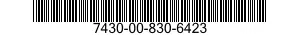7430-00-830-6423  7430008306423 008306423