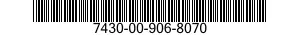 7430-00-906-8070  7430009068070 009068070