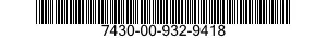 7430-00-932-9418 STUD 7430009329418 009329418