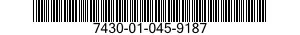 7430-01-045-9187  7430010459187 010459187