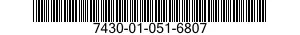 7430-01-051-6807 TYPEWRITER 7430010516807 010516807