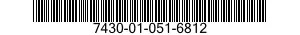7430-01-051-6812 TYPEWRITER 7430010516812 010516812