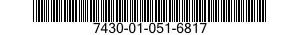 7430-01-051-6817 TYPEWRITER 7430010516817 010516817