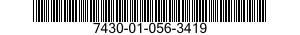 7430-01-056-3419 TYPEWRITER 7430010563419 010563419