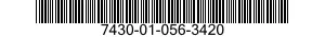 7430-01-056-3420 TYPEWRITER 7430010563420 010563420