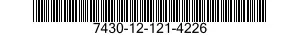 7430-12-121-4226 TYPEWRITER 7430121214226 121214226