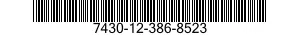 7430-12-386-8523 TYPEWRITER 7430123868523 123868523