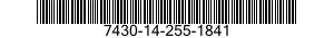 7430-14-255-1841  7430142551841 142551841