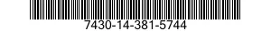 7430-14-381-5744 TYPEWRITER 7430143815744 143815744