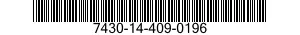 7430-14-409-0196  7430144090196 144090196