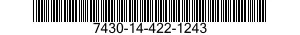 7430-14-422-1243 TYPEWRITER 7430144221243 144221243