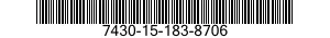 7430-15-183-8706 MACCHINA DA SCRIVER 7430151838706 151838706